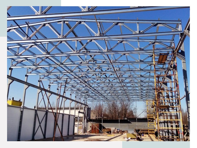 Строительство цехов в Воронеж от 644 руб. под ключ