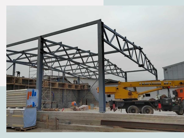 Строительство цехов в Воронеже