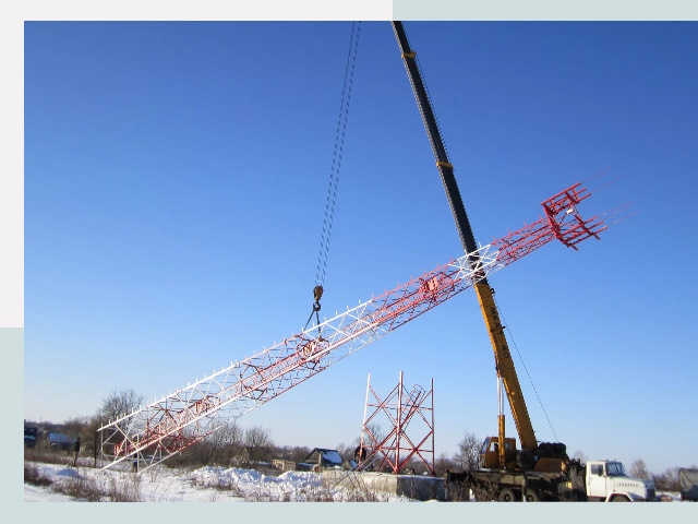 Строительство башен связи в Воронеже от 644 руб.