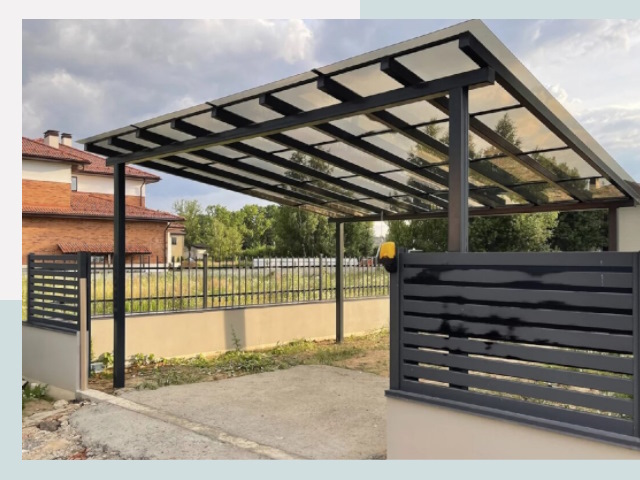 Металлические навесы в Воронеж от 644 руб. за м²