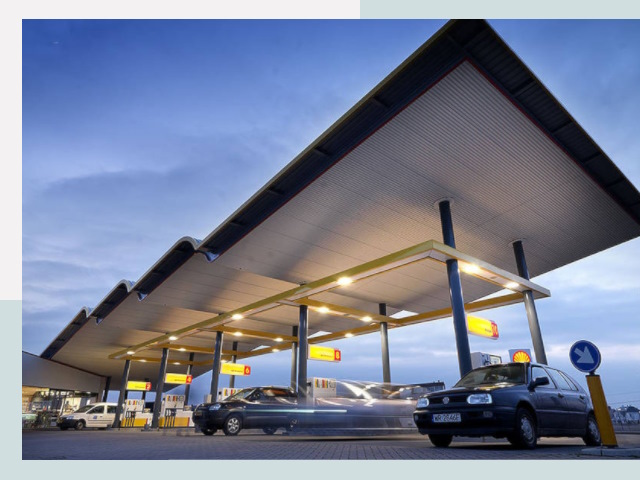Навесы для АЗС в Воронеж от 644 руб. - Защита и комфорт
