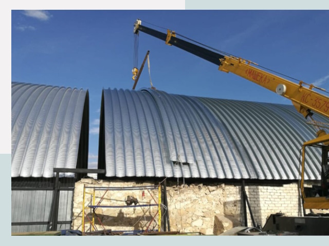 Реконструкция ангаров в Воронеже от 644 руб.