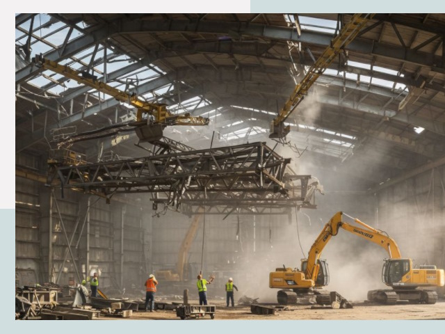 Демонтаж ангаров в Воронеже от 644 руб. за м²