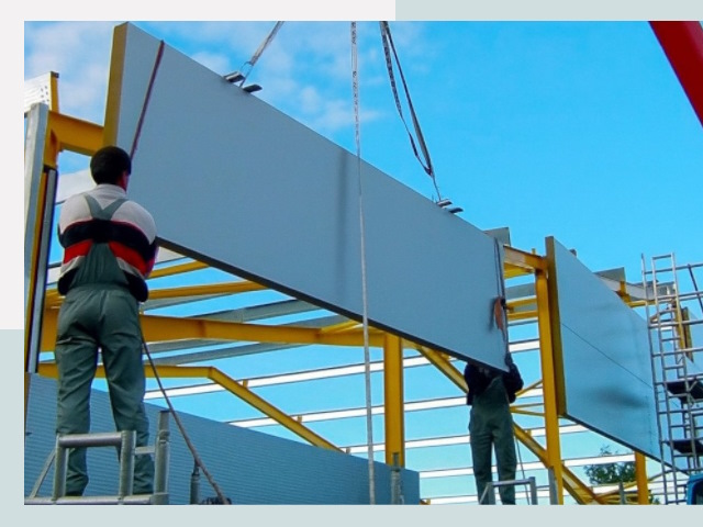 Монтаж сэндвич-панелей в Воронеже от 644 руб.