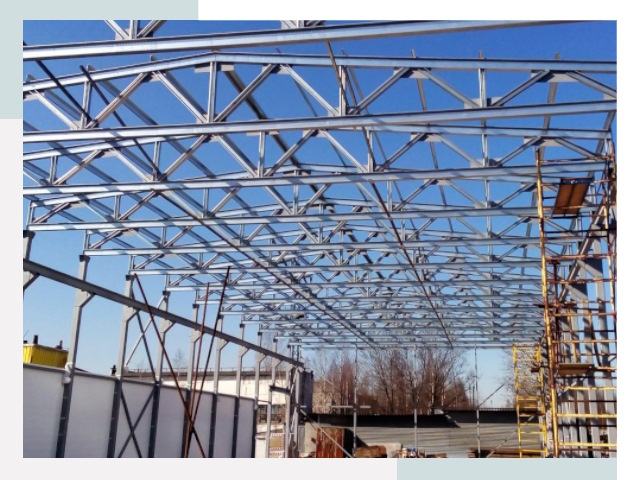 Металлокаркасы для складов в Воронеже